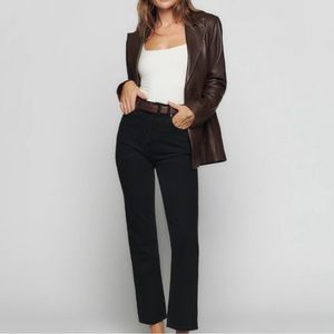 Reformation Cythnia high rise cropped jeans